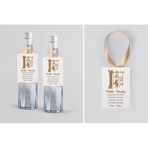 Zawieszka na alkohol Naturalna Miłość Motyw 7