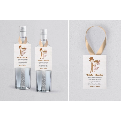 Zawieszka na alkohol Naturalna Miłość Motyw 17