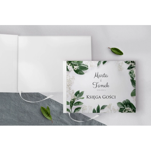 Księga Gości Weselnych Soft Motyw 1