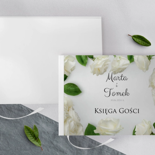 Księga Gości Weselnych Soft Motyw 4