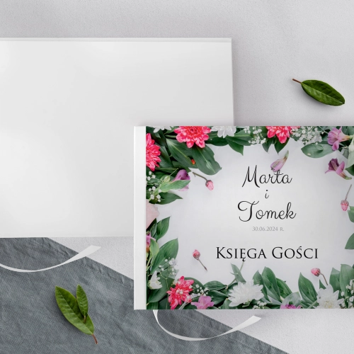 Księga Gości Weselnych Soft Motyw 6