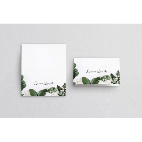 Winietki ślubne składane Soft - Motyw 1