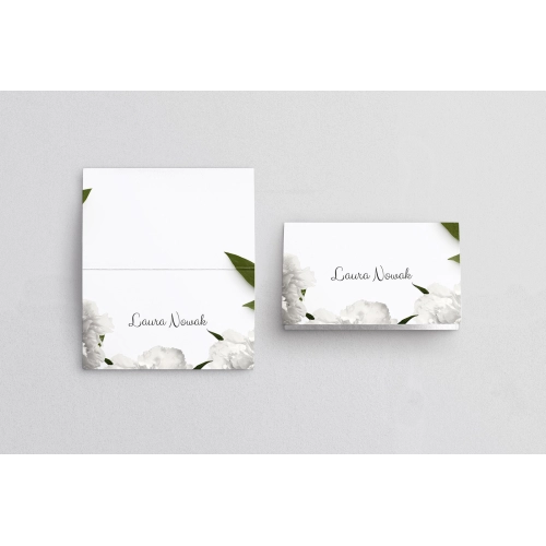 Winietki ślubne składane Soft - Motyw 3