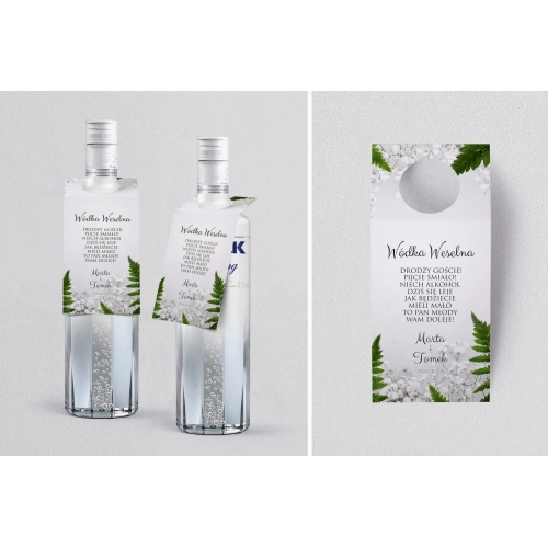 Zawieszka na alkohol oczko Soft Motyw 2