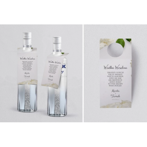 Zawieszka na alkohol oczko Soft Motyw 4