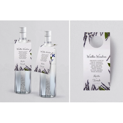 Zawieszka na alkohol oczko Soft Motyw 5