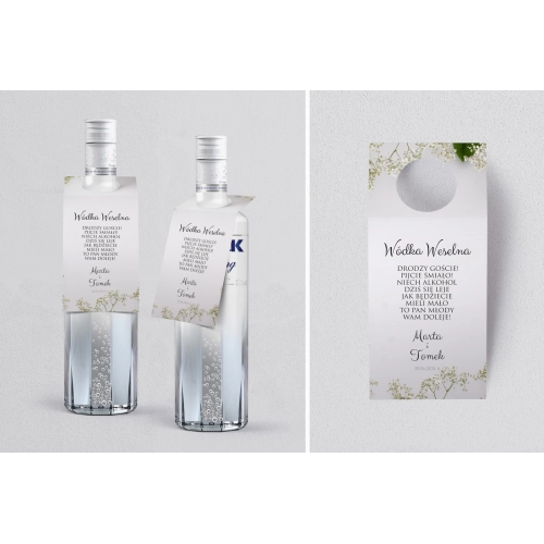 Zawieszka na alkohol oczko Soft Motyw 7