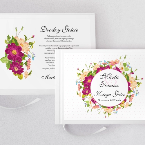 Księga Gości Weselnych Radosny Dzień Motyw 5