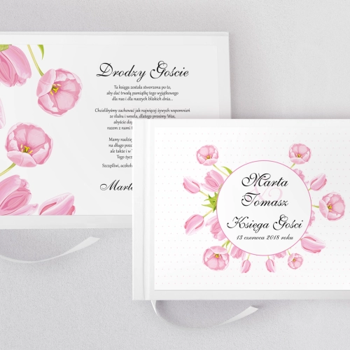 Księga Gości Weselnych Radosny Dzień Motyw 6