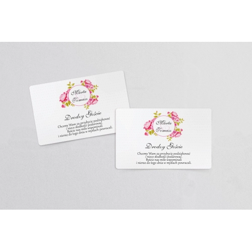 Naklejki na ciasto weselne Radosny Dzień Motyw 2