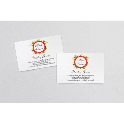 Naklejki na ciasto weselne Radosny Dzień Motyw 4