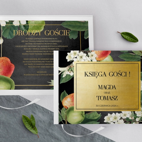 Księga Gości Weselnych Amore - Motyw 4