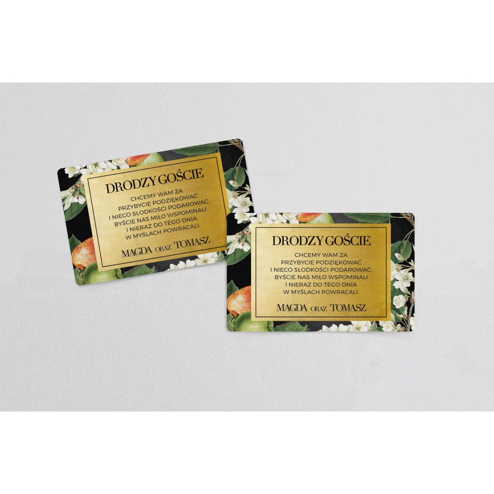 Naklejki na ciasto weselne Amore - Motyw 4