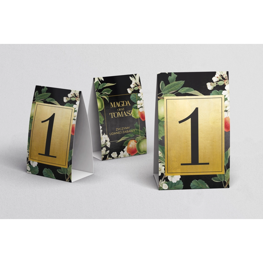 Numerki na stół Amore - Motyw 4