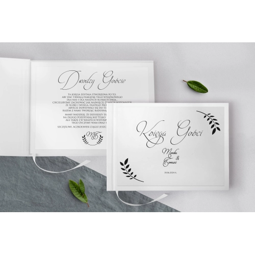 Księga Gości Weselnych Alloro - Motyw 1