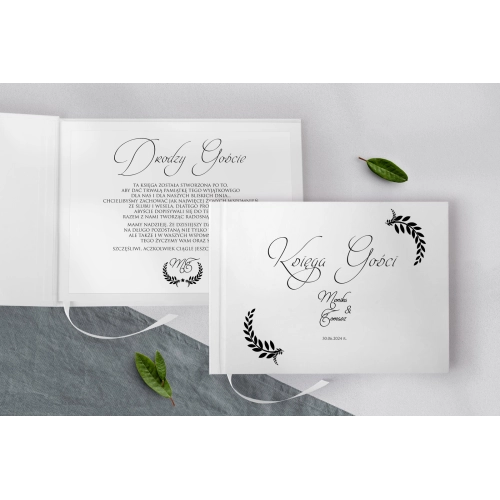 Księga Gości Weselnych Alloro - Motyw 3