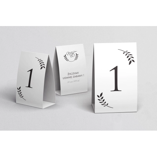 Numerki na stół Alloro - Motyw 1