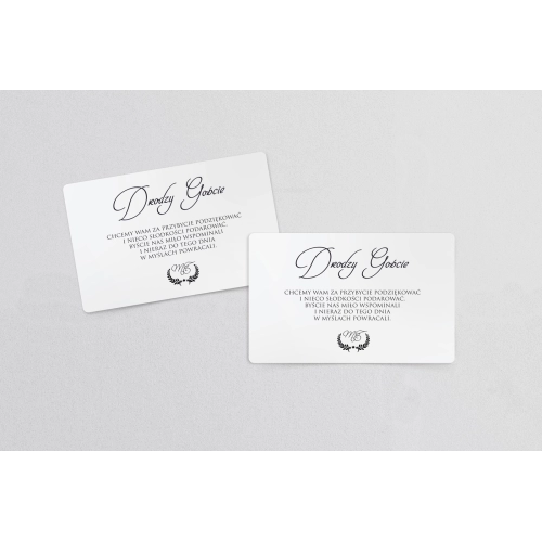 Naklejki na ciasto weselne Alloro - Motyw 3