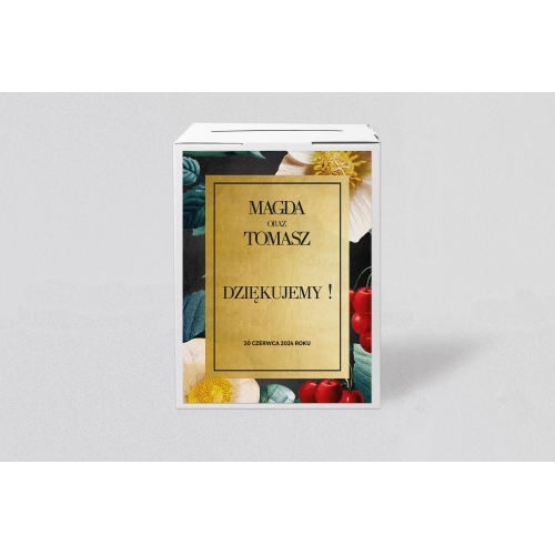 Pudełko na koperty i pieniądze Amore - Motyw 1