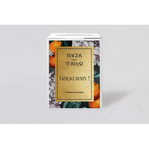 Pudełko na koperty i pieniądze Amore - Motyw 2