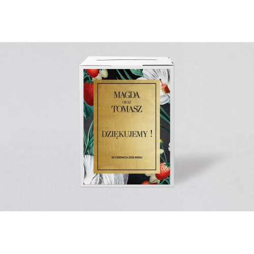 Pudełko na koperty i pieniądze Amore - Motyw 3