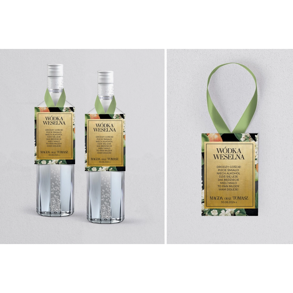 Zawieszka na alkohol Amore - ramka - Motyw 4