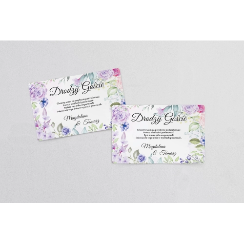 Naklejki na ciasto weselne Amelia - Motyw 4