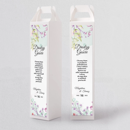 Pudełko na alkohol Amelia - Motyw 2