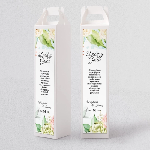 Pudełko na alkohol Amelia - Motyw 3