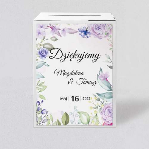 Pudełko na koperty i pieniądze Amelia - Motyw 4
