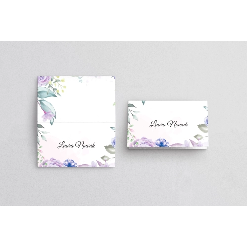 Winietki ślubne składane Amelia - Motyw 4