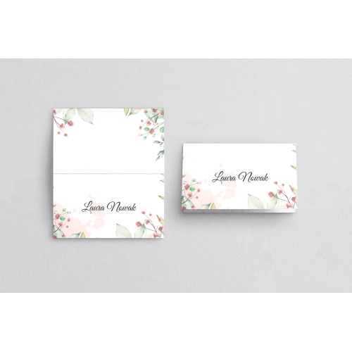 Winietki ślubne składane Amelia - Motyw 5