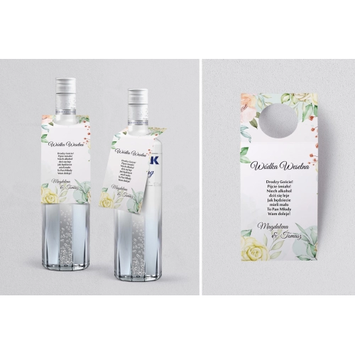 Zawieszka na alkohol oczko Amelia - Motyw 1