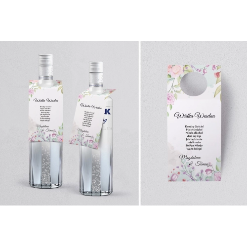 Zawieszka na alkohol oczko Amelia - Motyw 2