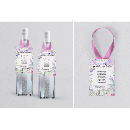 Zawieszka na alkohol Amelia - Motyw 4