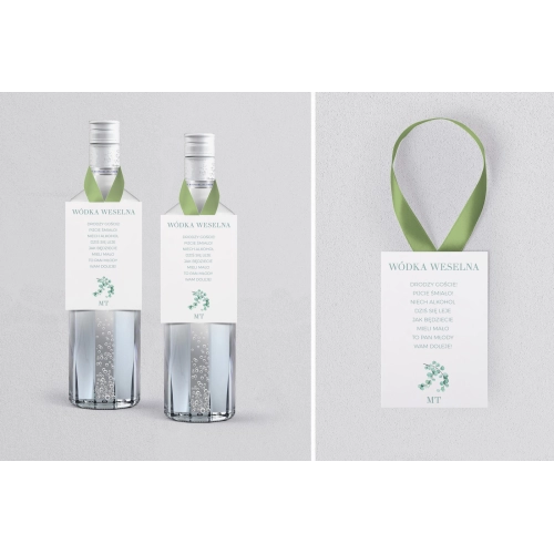 Zawieszka na alkohol Eukaliptus - Motyw 2