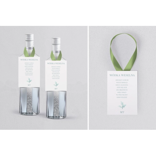 Zawieszka na alkohol Eukaliptus - Motyw 3