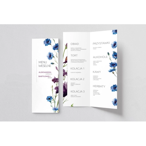 Menu Weselne Lea - Motyw 1