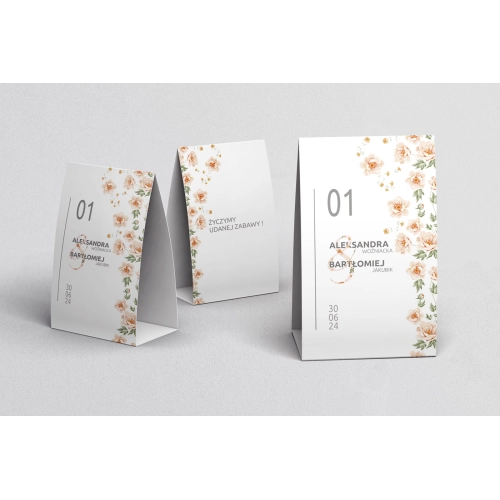 Numerki na stół Lea Motyw 3