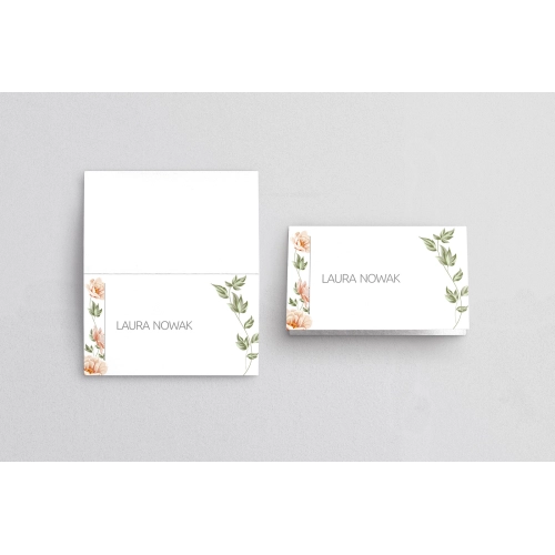 Winietki ślubne składane Lea - Motyw 3