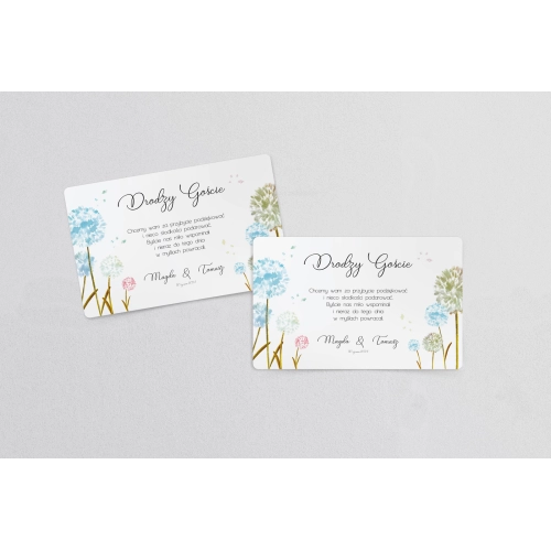 Naklejki na ciasto weselne Biały Czas - Motyw 4