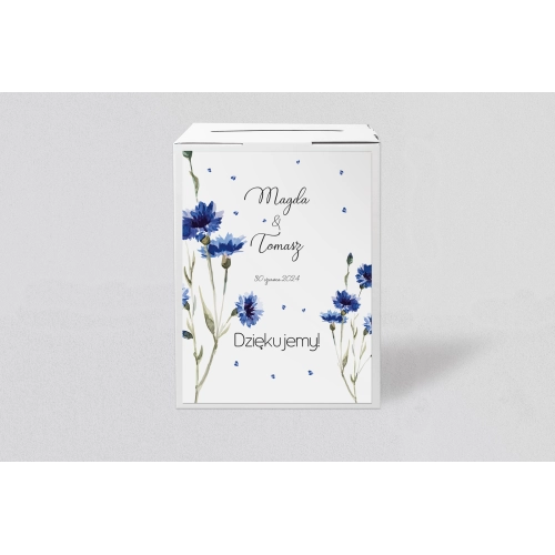 Pudełko na koperty i&nbsp;pieniądze Biały Czas - Motyw 2