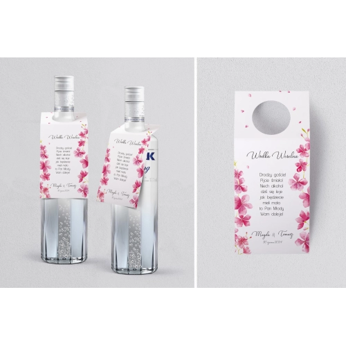 Zawieszka na alkohol oczko Biały Czas - Motyw 3