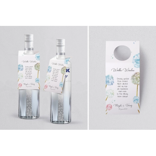 Zawieszka na alkohol oczko Biały Czas - Motyw 4