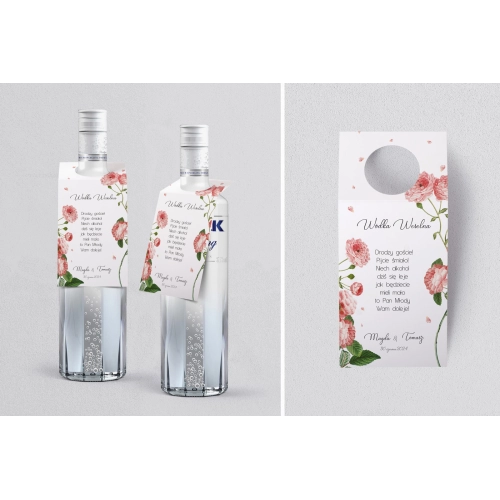 Zawieszka na alkohol oczko Biały Czas - Motyw 5