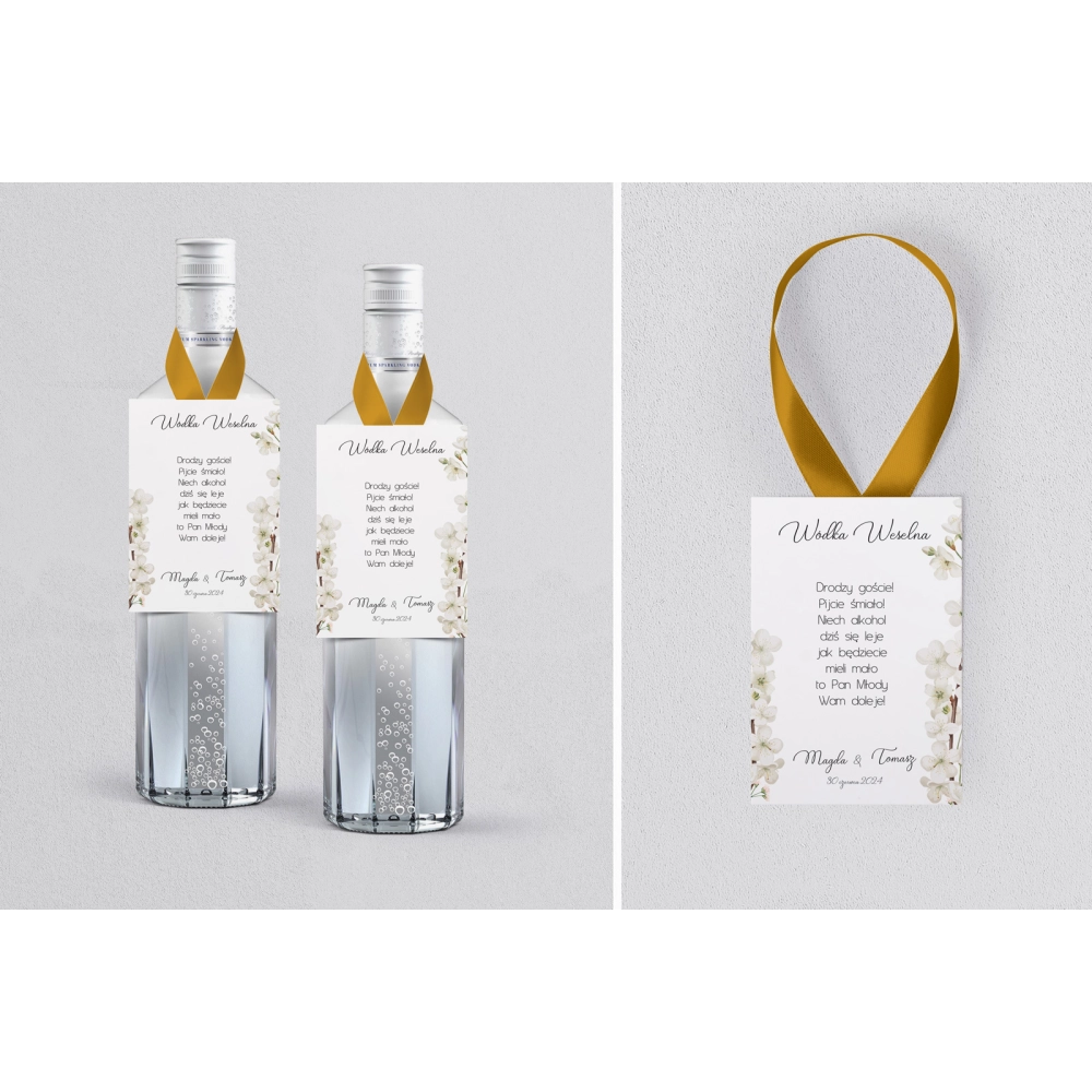 Zawieszka na alkohol Biały Czas -Motyw 1
