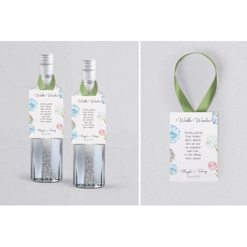 Zawieszka na alkohol Biały Czas -Motyw 4