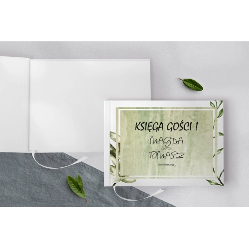 Księga Gości Weselnych Mgiełka Motyw 1