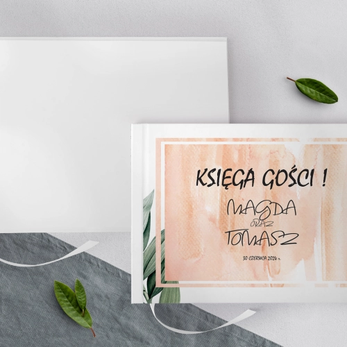 Księga Gości Weselnych Mgiełka Motyw 4
