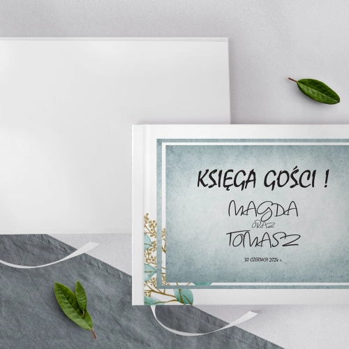 Księga Gości Weselnych Mgiełka Motyw 5